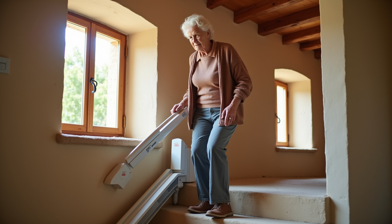 Optez pour un monte-escalier à Cabrières-d'Avignon en 2026