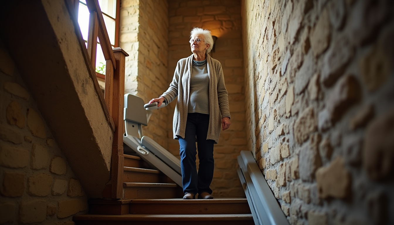 Faut-il installer un monte-escalier à Crédin en 2026 ?