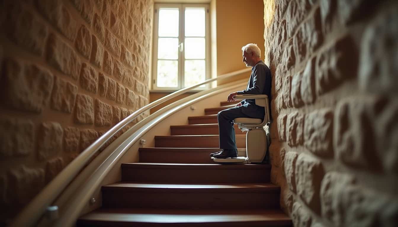 Un monte-escalier à Crespin pour plus de liberté en 2026 ?
