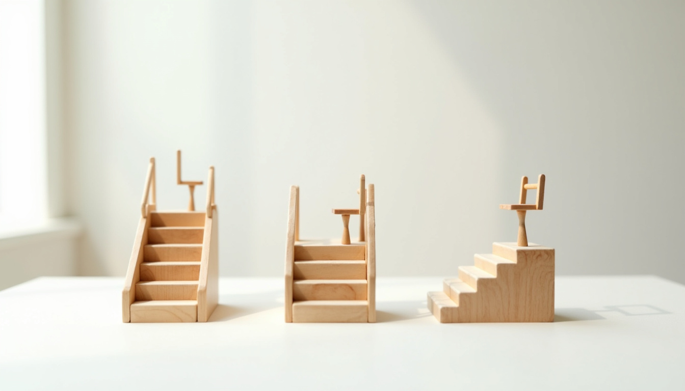Monte-escalier droit, tournant et extérieur: comparaison des modèles selon la configuration de l