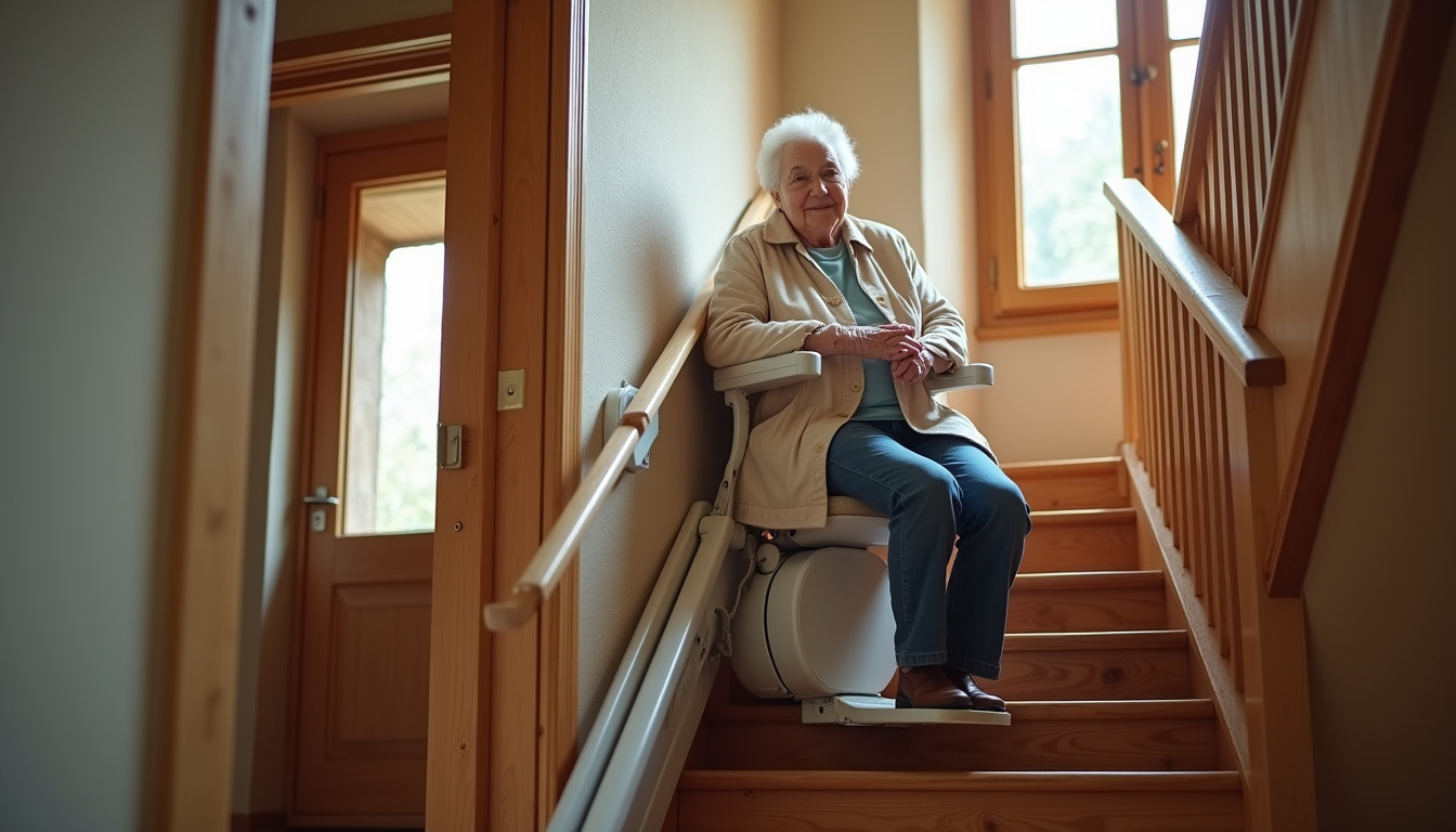Monte-escalier à Héry : votre solution autonomie en 2026