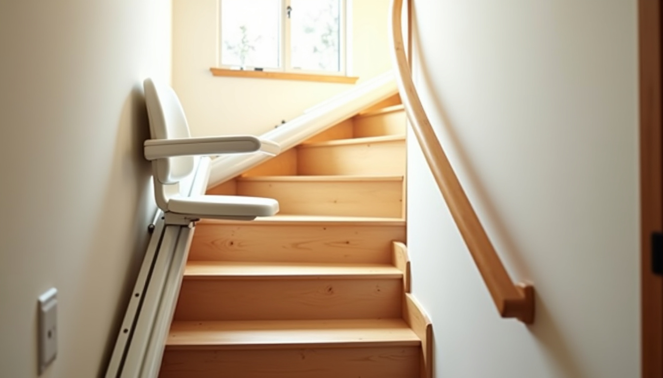 Monte-escalier installé à l