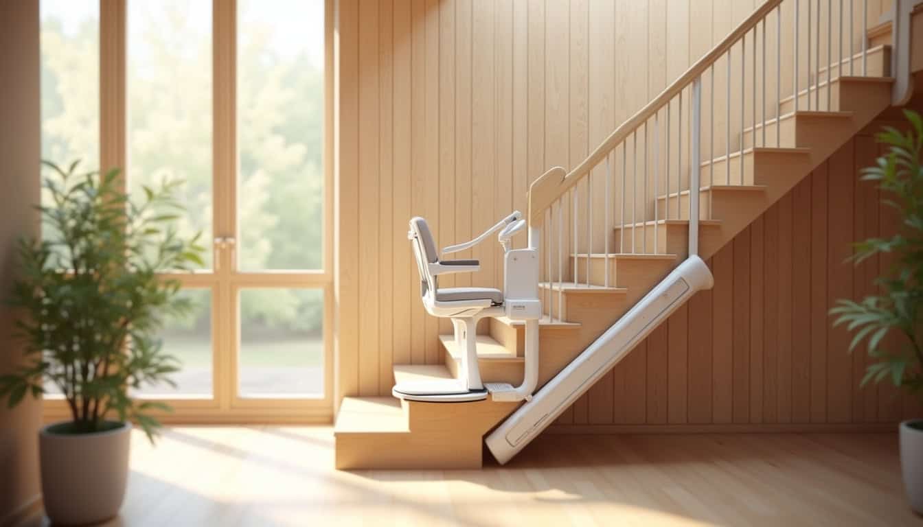 Monte-escalier installé à l