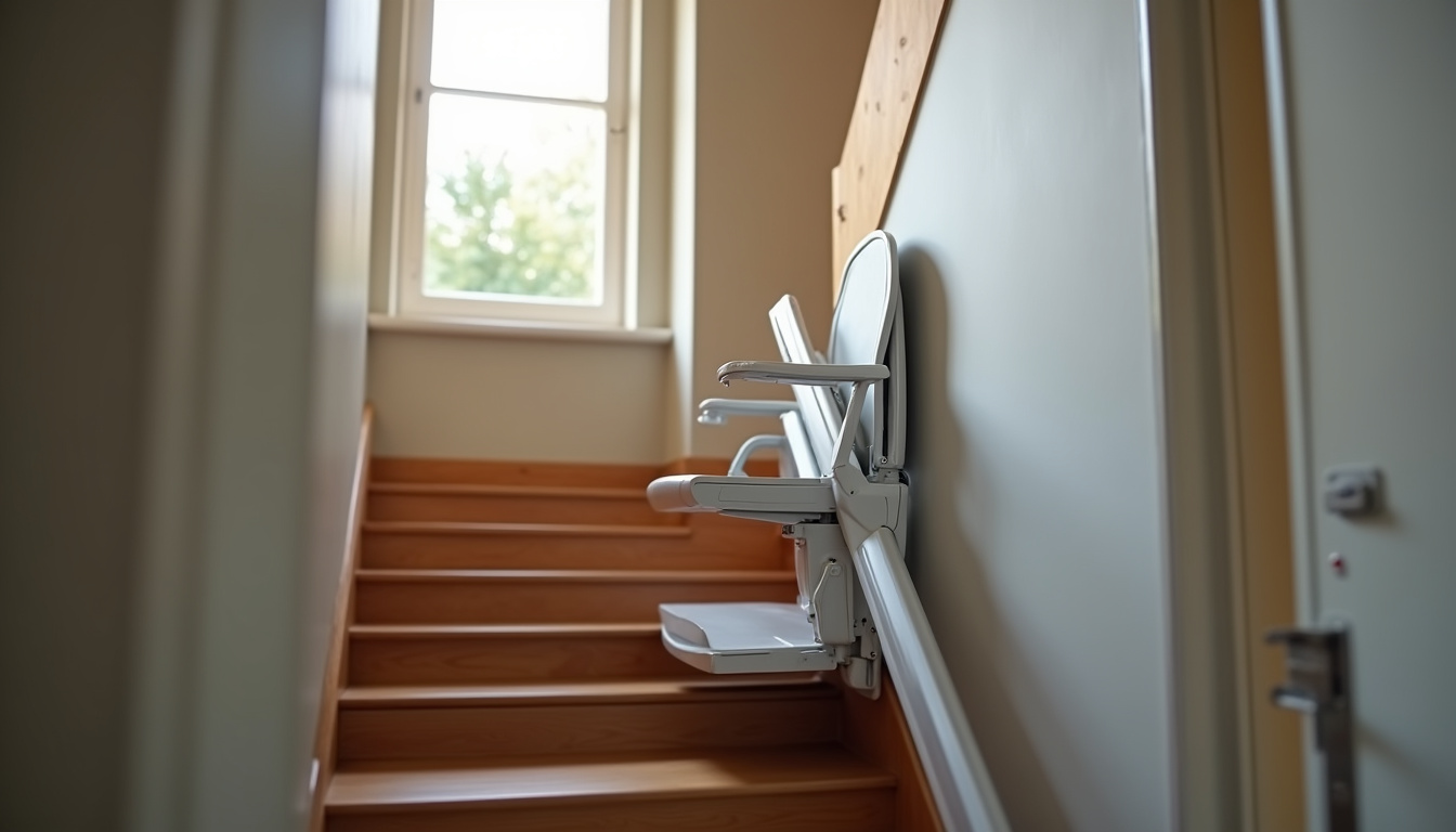 Monte-escalier installé à l