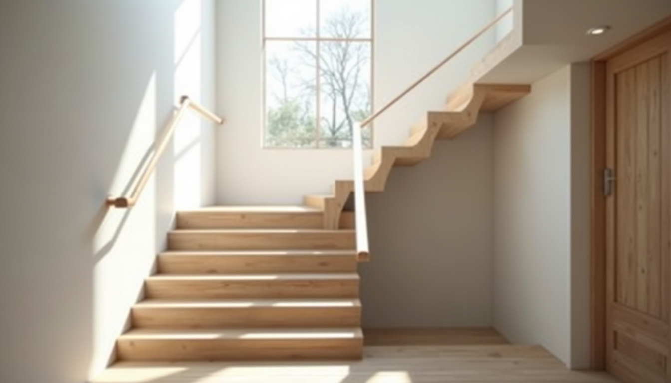 Monte-escalier installé dans une maison moderne à Linguizzetta avec escalier droit