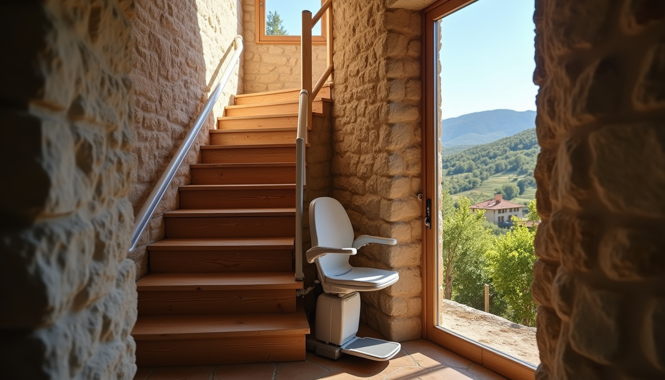 Installer un monte-escalier à Lagorce en 2026 : guide complet