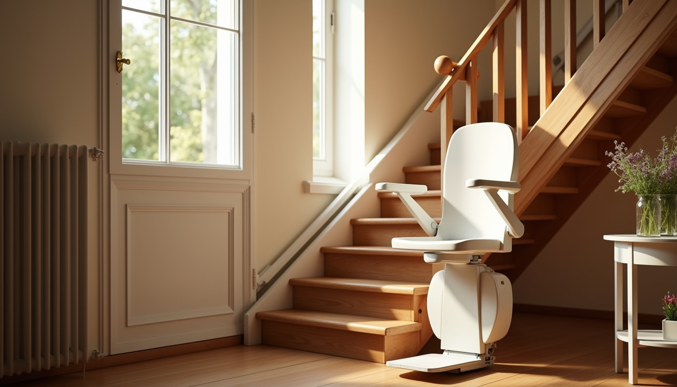 Installer un monte-escalier à Lamothe-Montravel en 2026 : solution pour rester chez soi