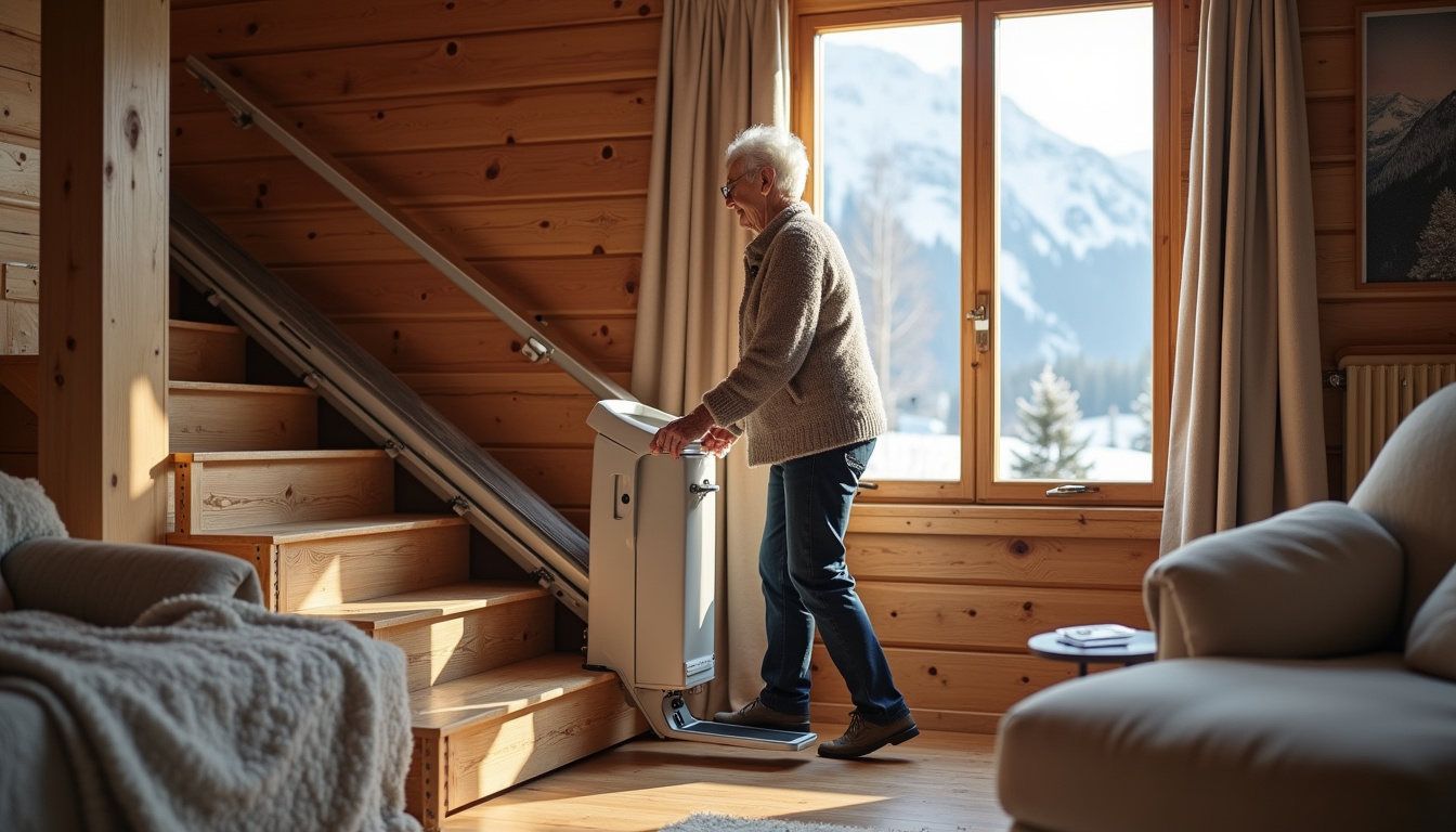 Monte-escalier Les Deux Alpes : restez chez vous en 2026