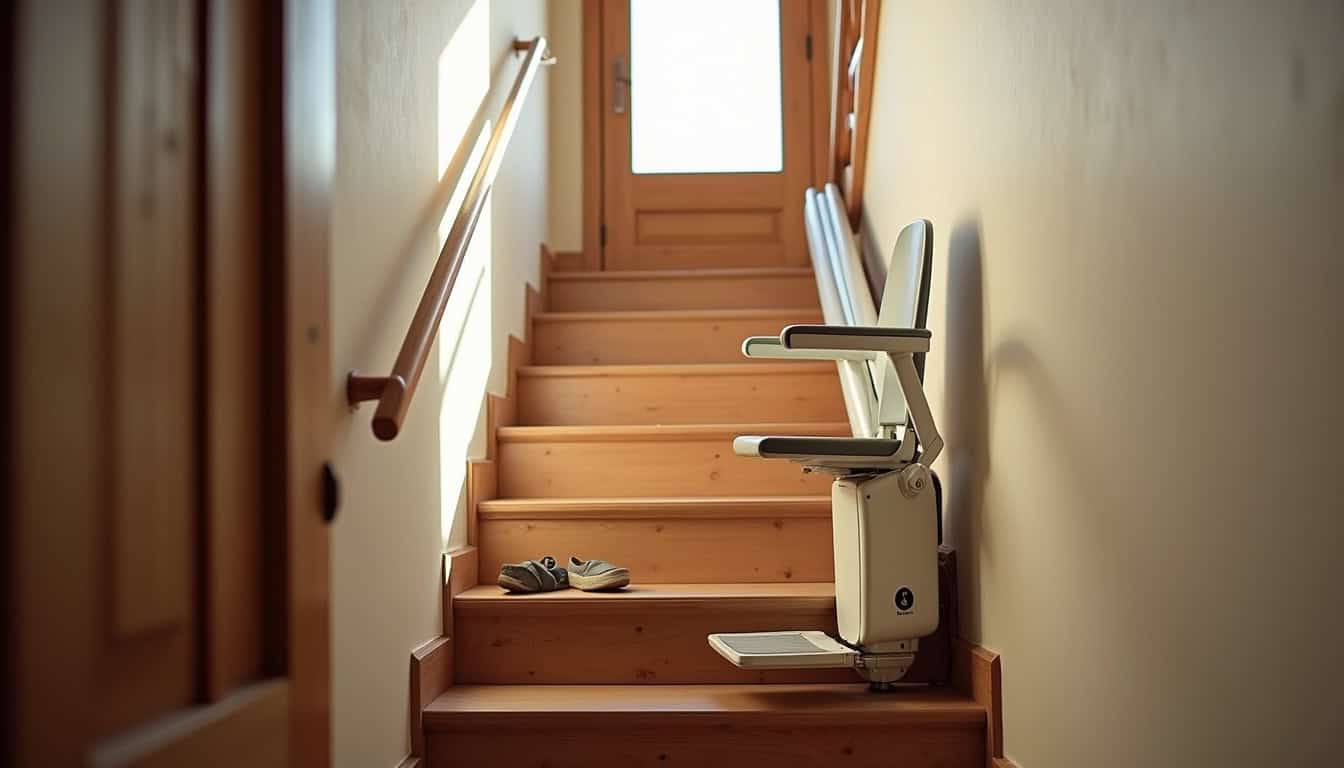 Un monte-escalier à Lumes pour plus de liberté en 2026 ?