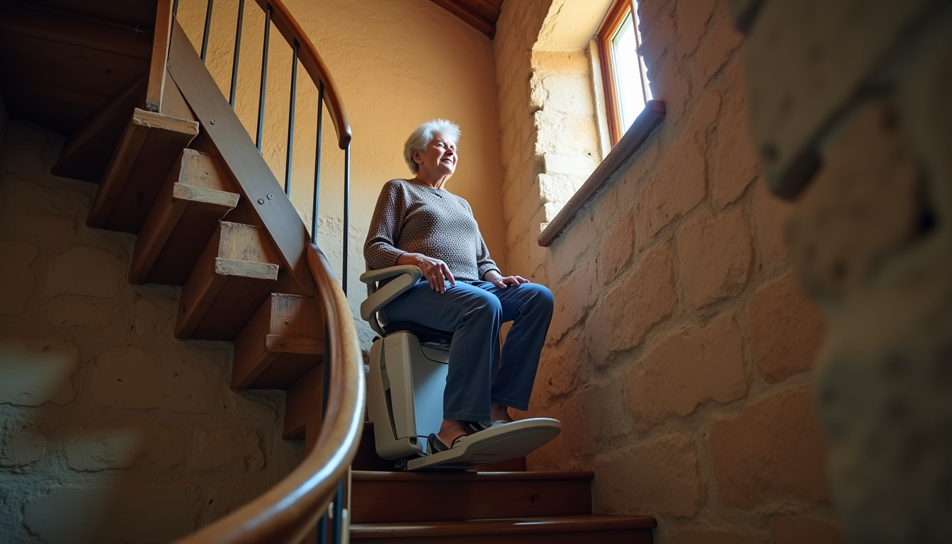 Monte-escalier à Mazeyrat-d'Allier : votre confort retrouvé en 2026