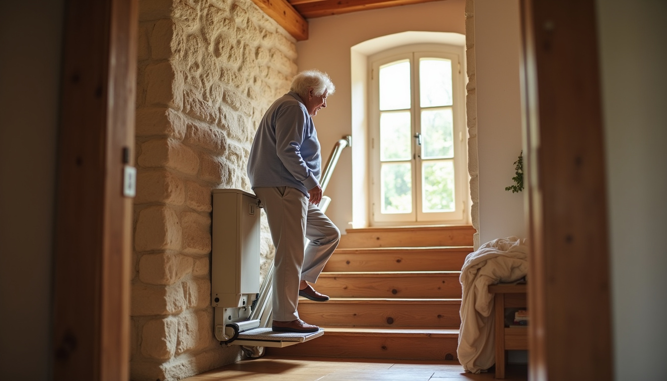 Votre monte-escalier à Mézières-en-Drouais en 2026 : confort et sécurité