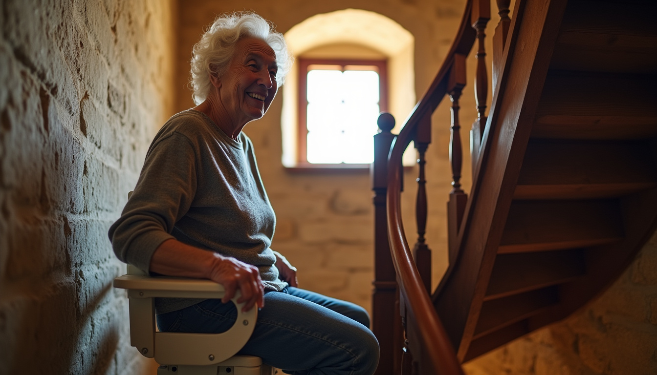 Monte-escalier à Montreuil-sur-Mer : restez chez vous en 2026