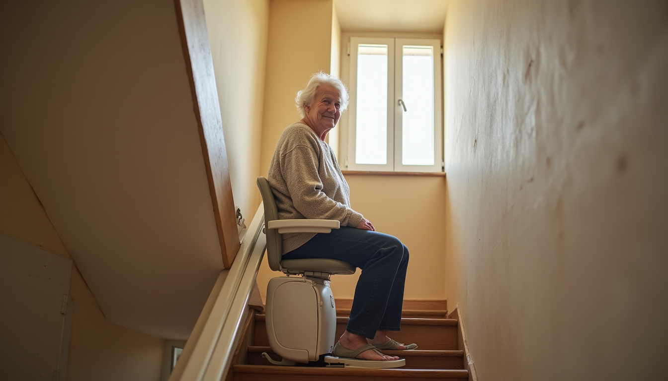 Installer un monte-escalier à Nieul-sur-Mer en 2026 : rester chez soi en toute sérénité