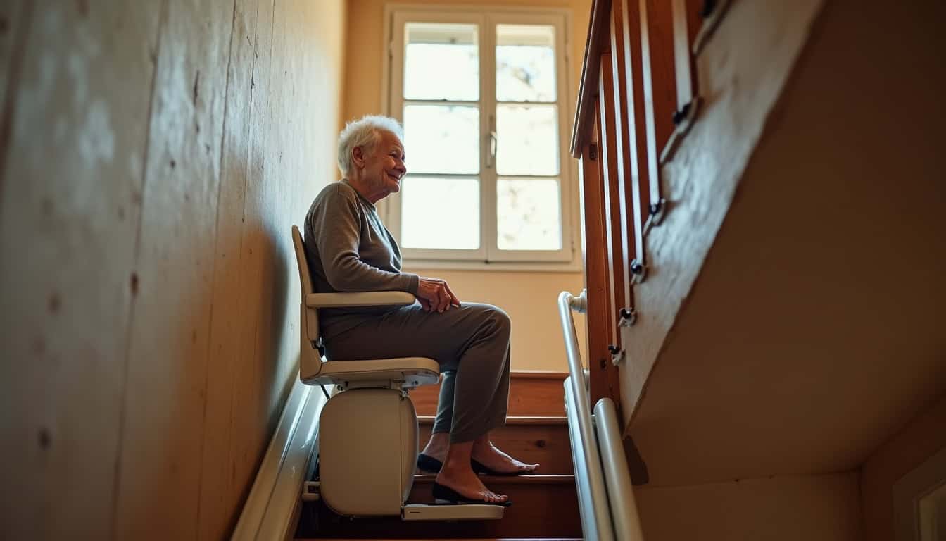 Monte escalier à Peyrins : votre confort à domicile en 2026
