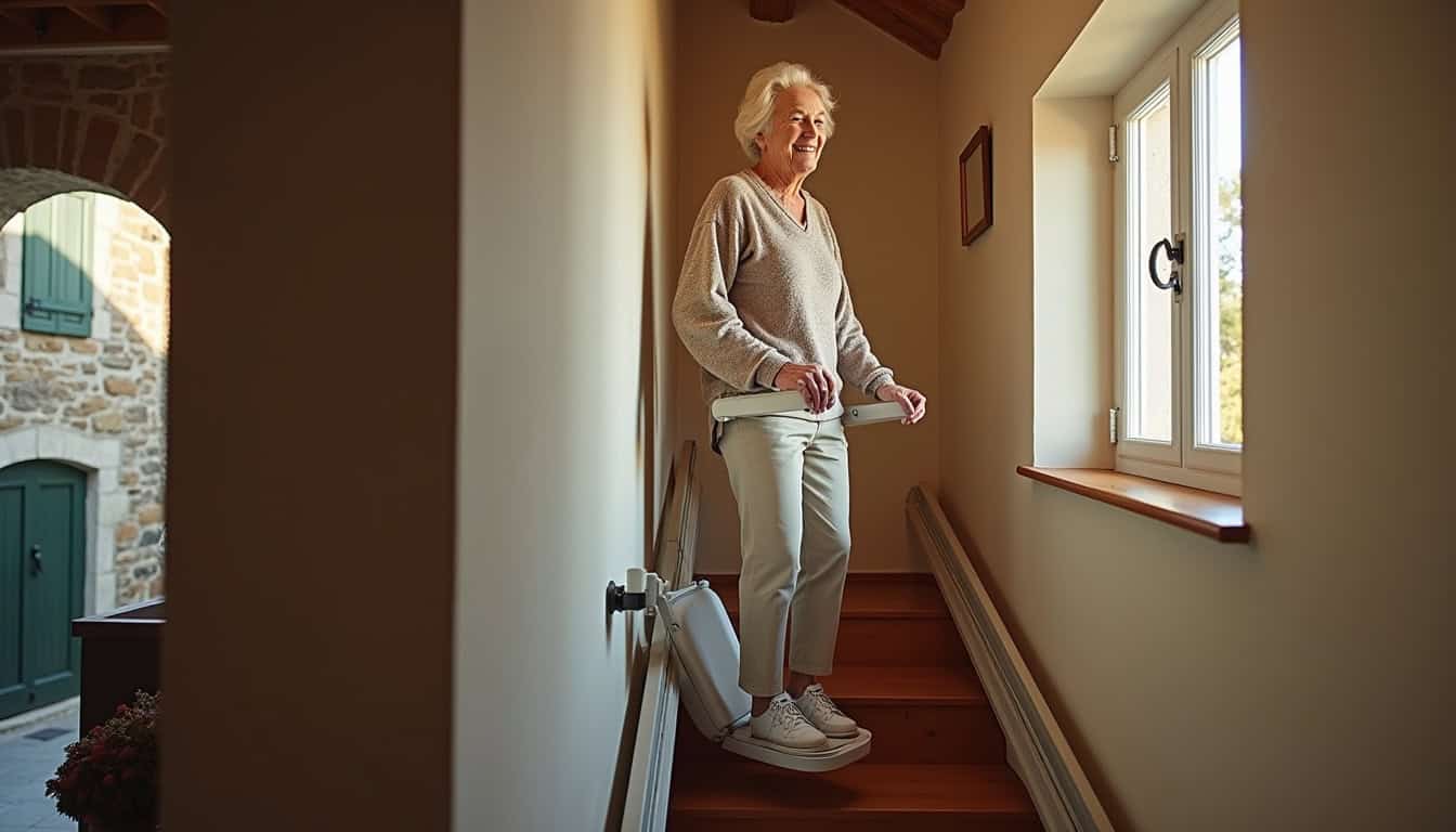 Un monte-escalier à Port-d'Envaux pour plus de liberté en 2026