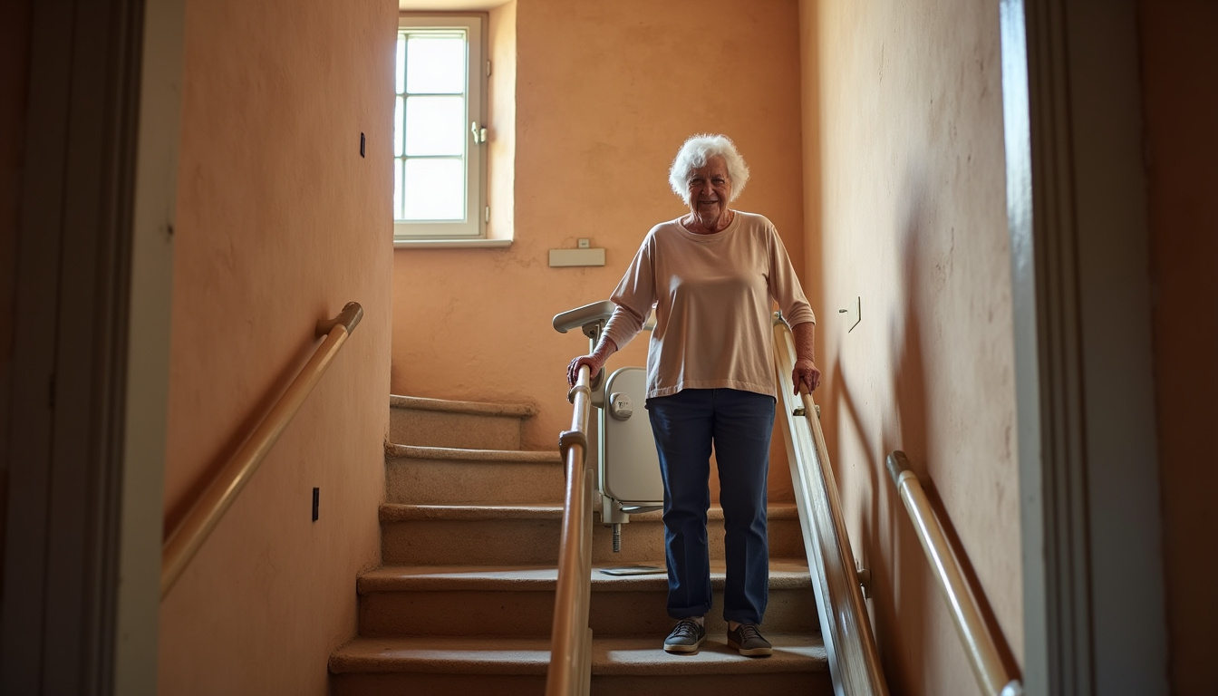Monte-escalier à Régnié-Durette : votre guide 2026
