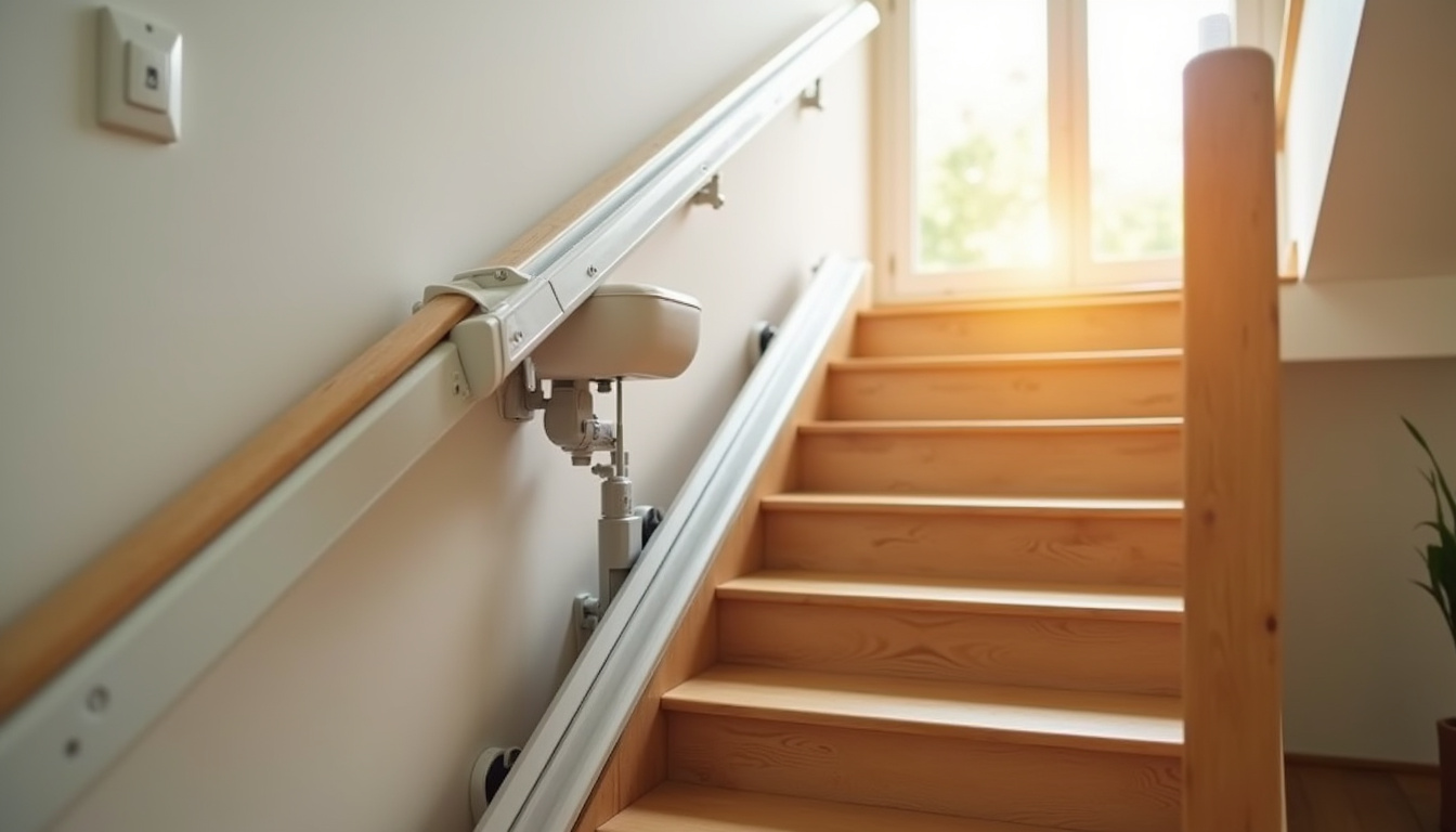 Votre monte-escalier à Romenay : confort et autonomie en 2026