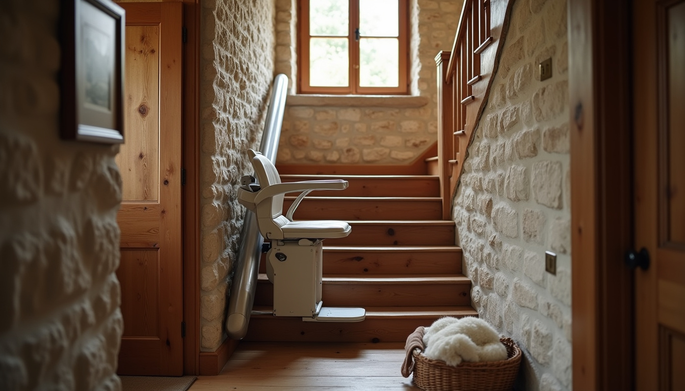 Installer un monte-escalier à Saint-Christophe-en-Bresse en 2026 : solution pour rester chez soi