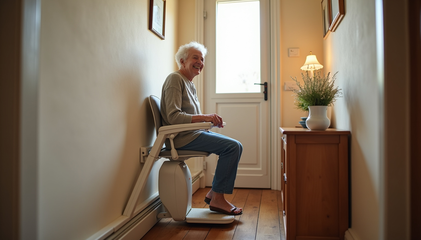 Un monte-escalier à Saint-Éloy-de-Gy pour plus d'autonomie en 2026