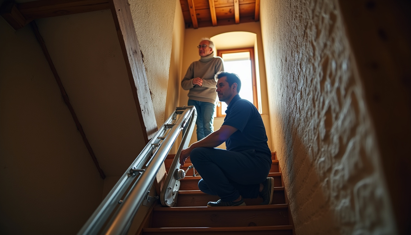 Faire installer un monte-escalier à Saint-Jean-de-Soudain en 2026