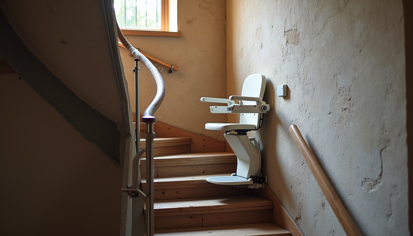 Un monte-escalier à Saint-Pierre-le-Moûtier en 2026 ?