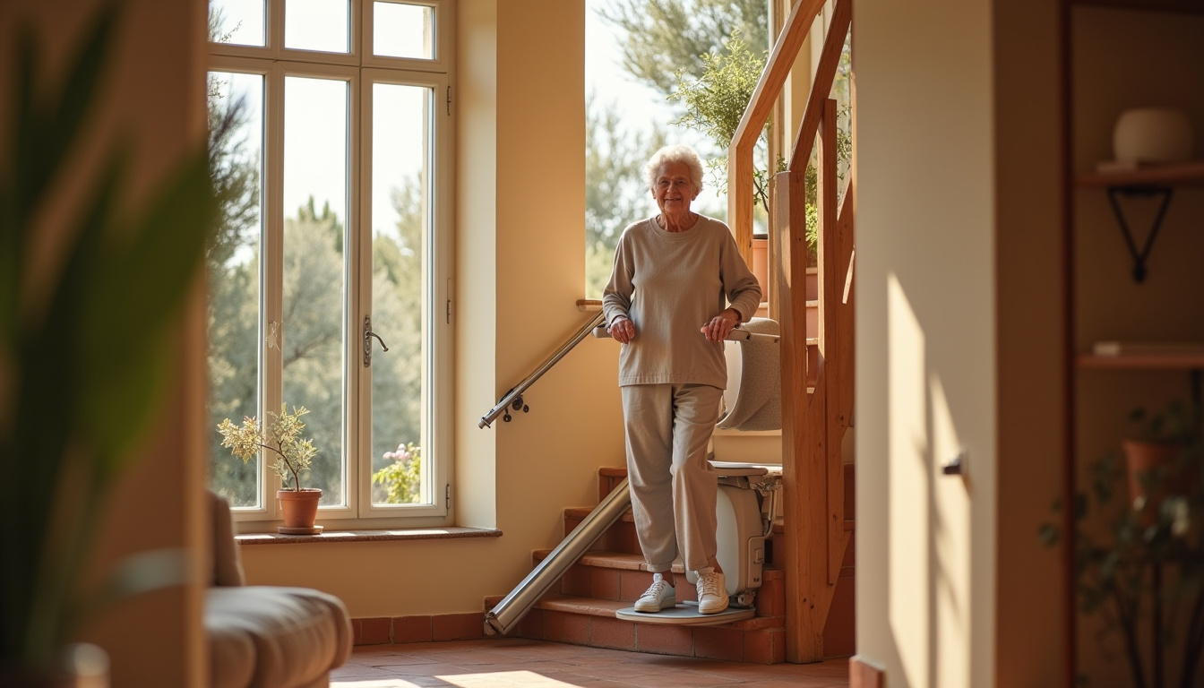Votre monte-escalier à Sérignan pour plus d'autonomie en 2026