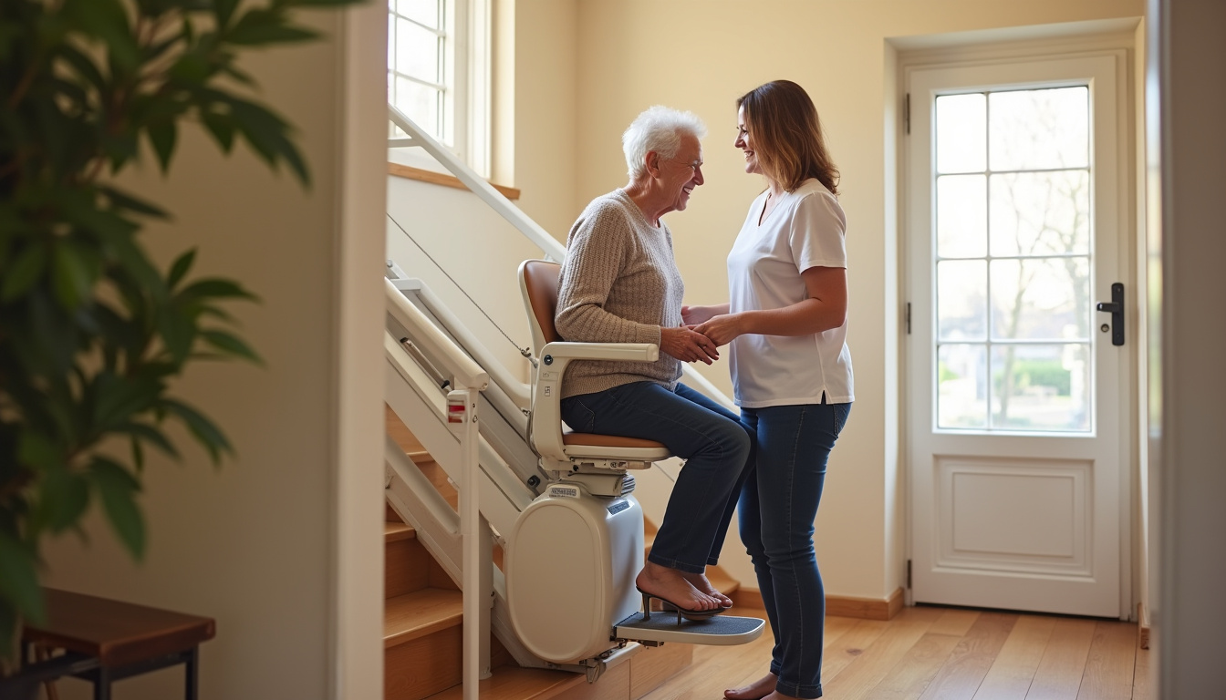 Installer un monte-escalier à Serris en 2026 : solutions et aides disponibles