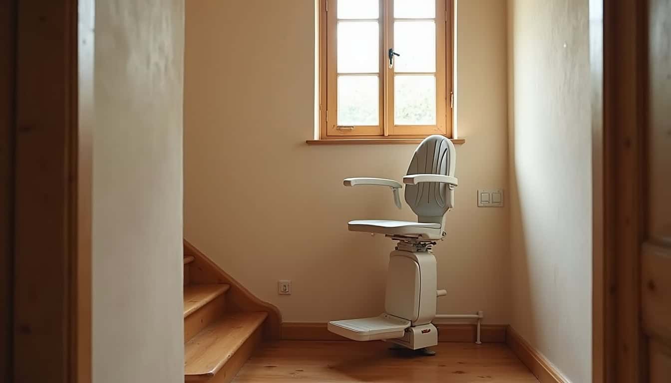 Monte-escalier à Trangé : votre confort retrouvé en 2026