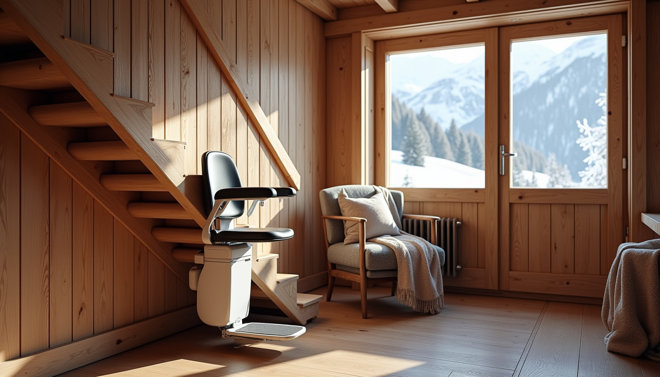 Monter chez soi sans effort à Val-Cenis avec un monte-escalier en 2026