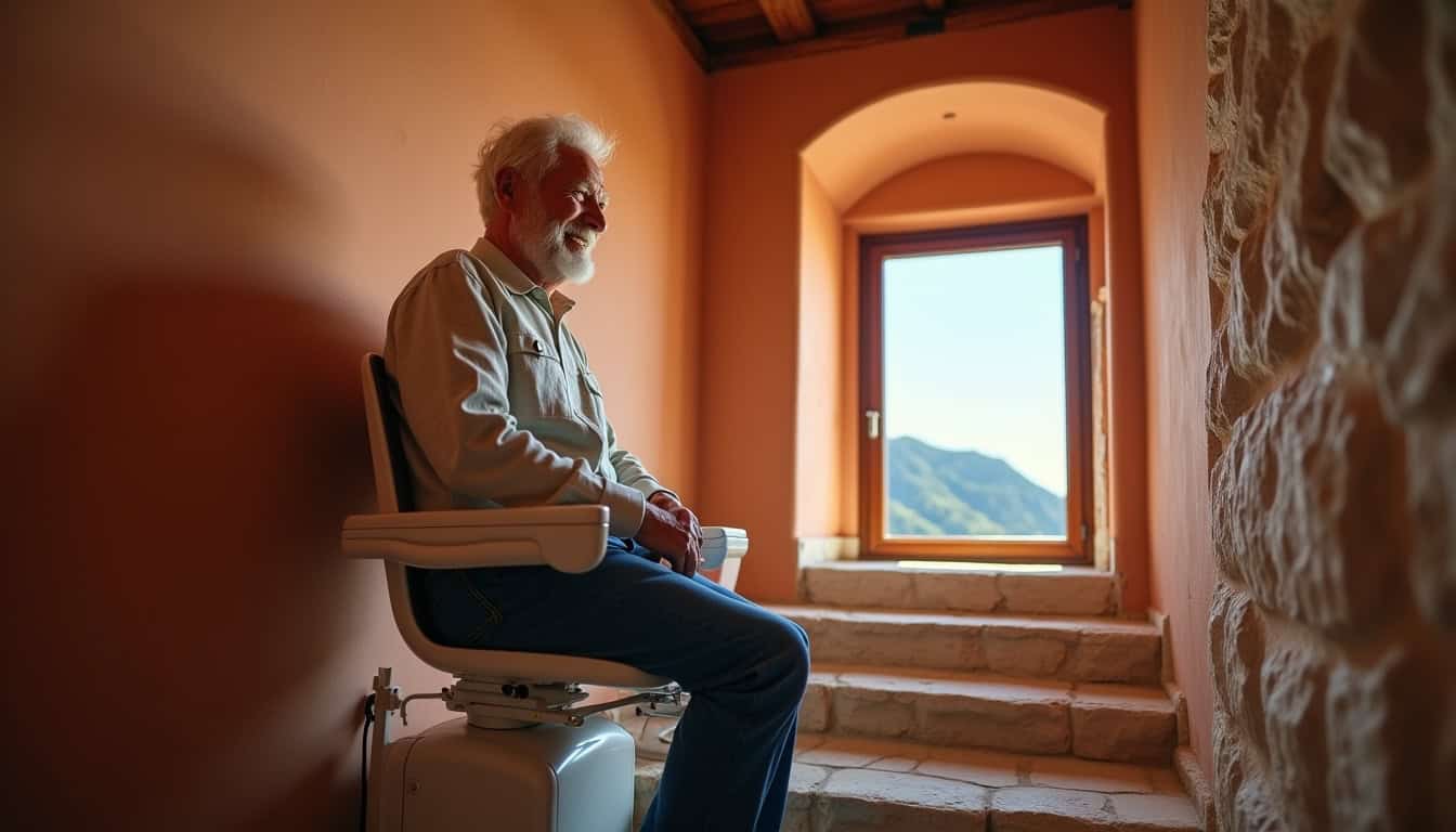 Monte-escalier à Ventiseri : restez chez vous en 2026