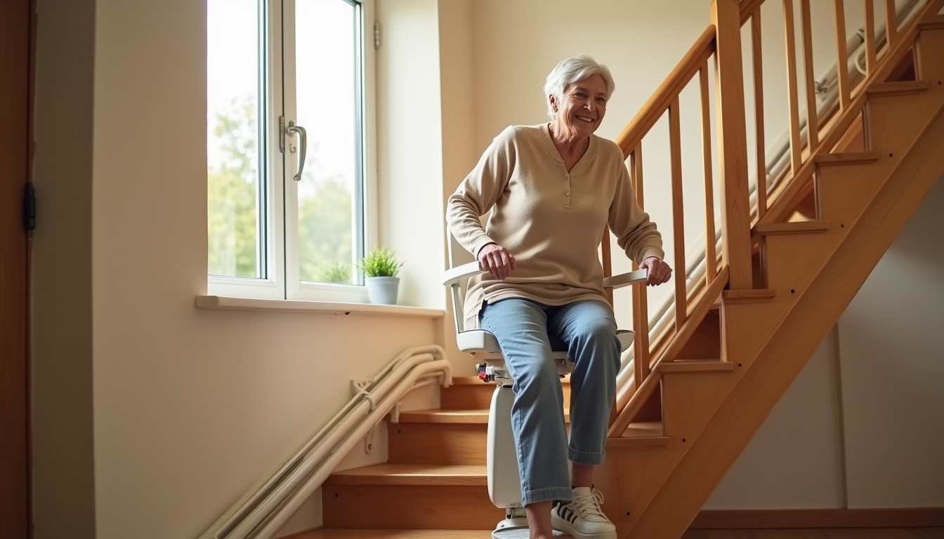 Installer un monte-escalier à Dessenheim en 2026 : solution pour rester chez soi