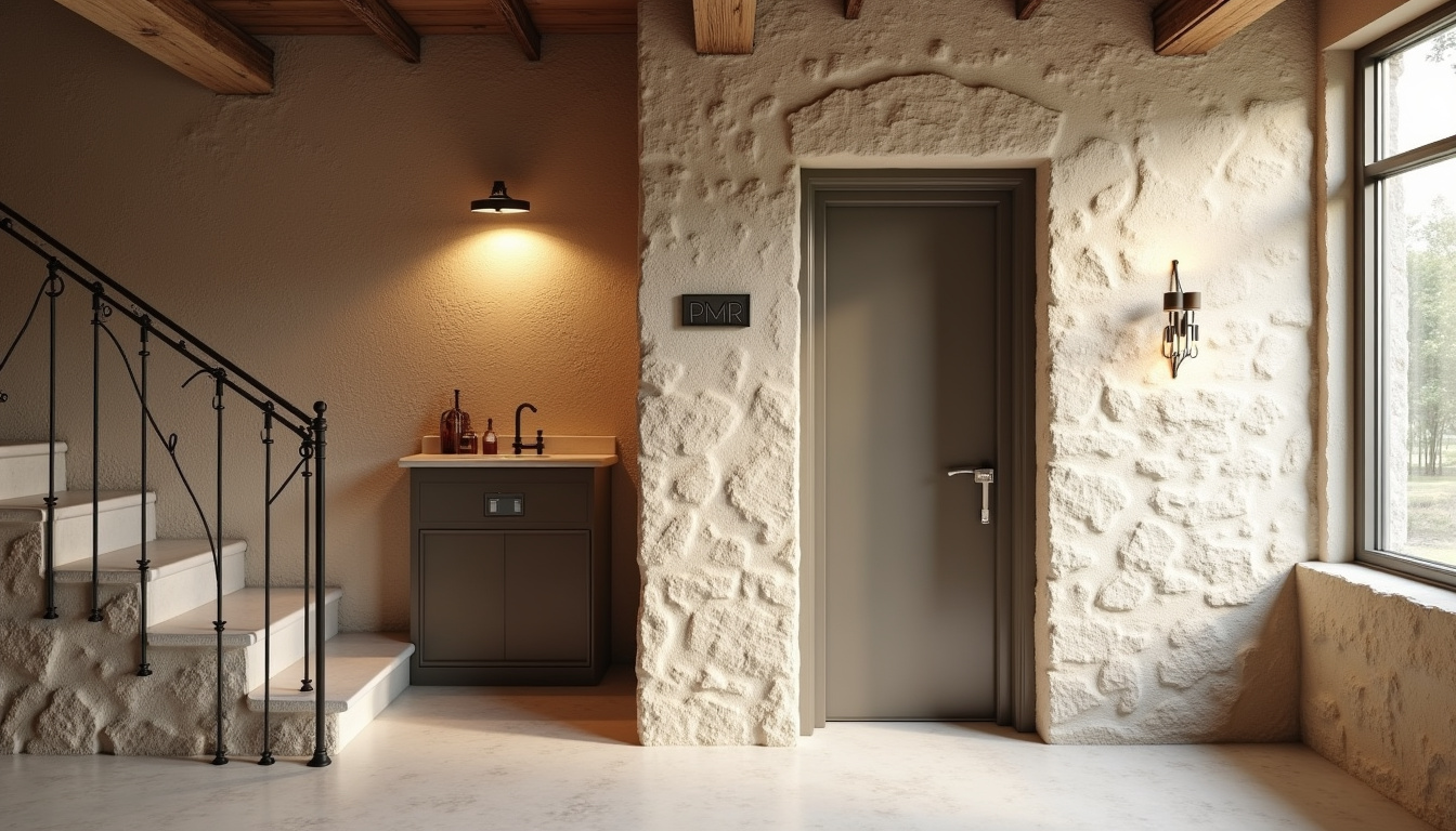 Plateforme élévatrice PMR et mini-ascenseur installés dans une maison ancienne