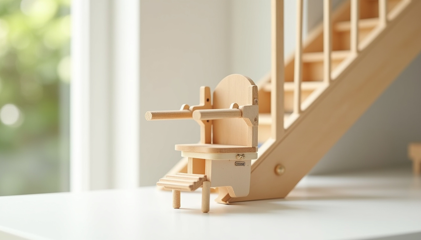 Siège de monte-escalier installé à l