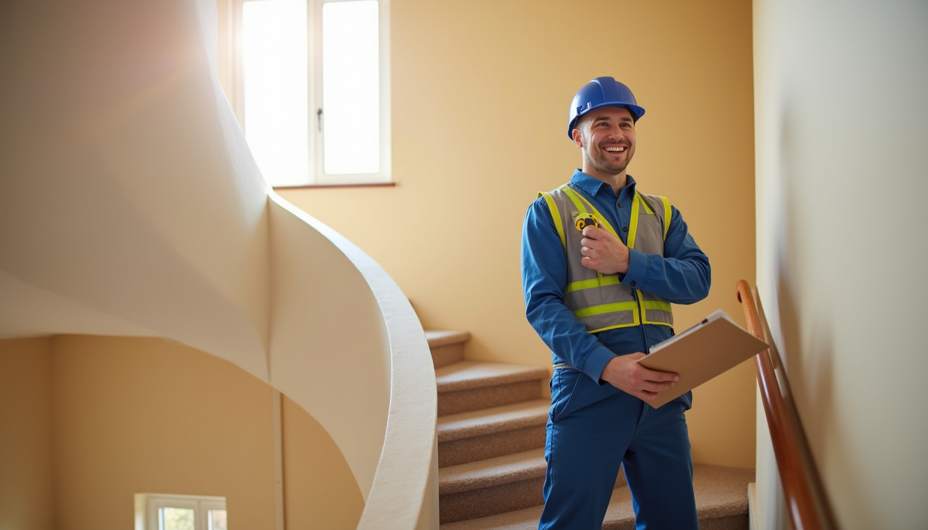 Technicien certifié en visite technique à domicile pour un monte-escalier