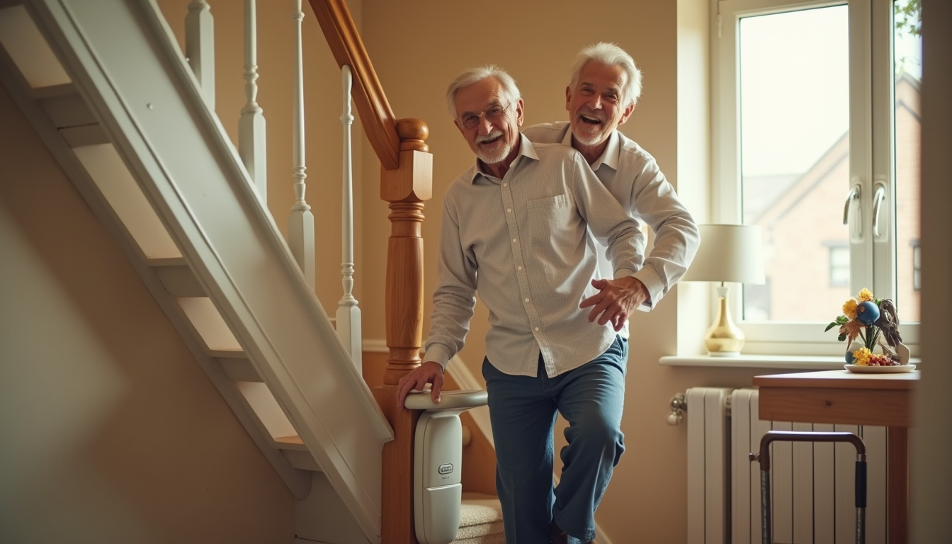 Témoignage d’un habitant de Jonage utilisant son monte-escalier au quotidien