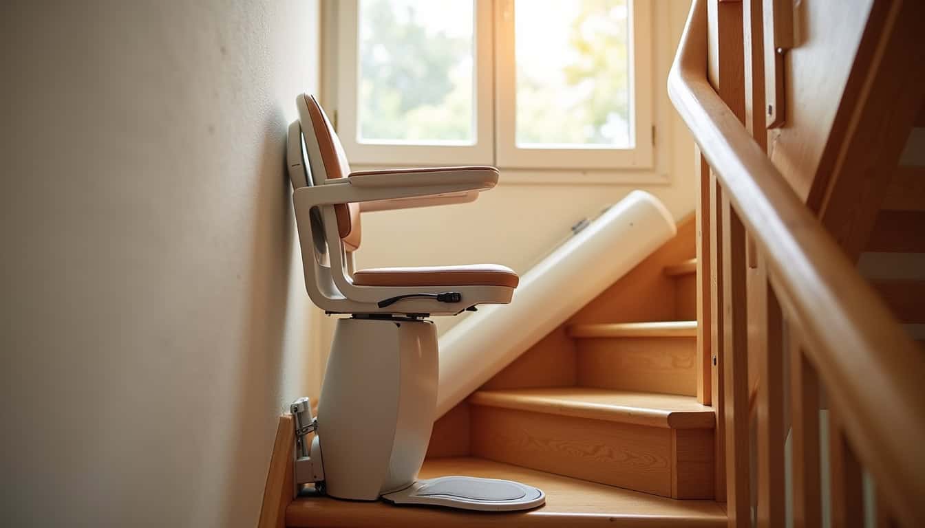 Installation monte-escalier à Saint-Louis en 2026