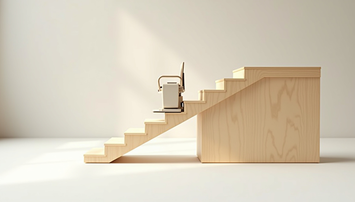 Tableau comparatif des critères de choix d'un monte-escalier: type d'escalier, confort, sécurité, intégration