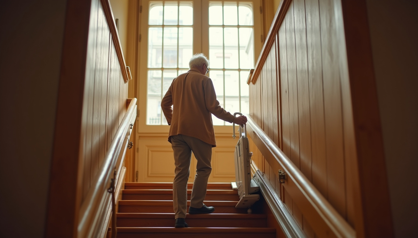Installation monte-escalier à Aix-les-Bains : guide 2026
