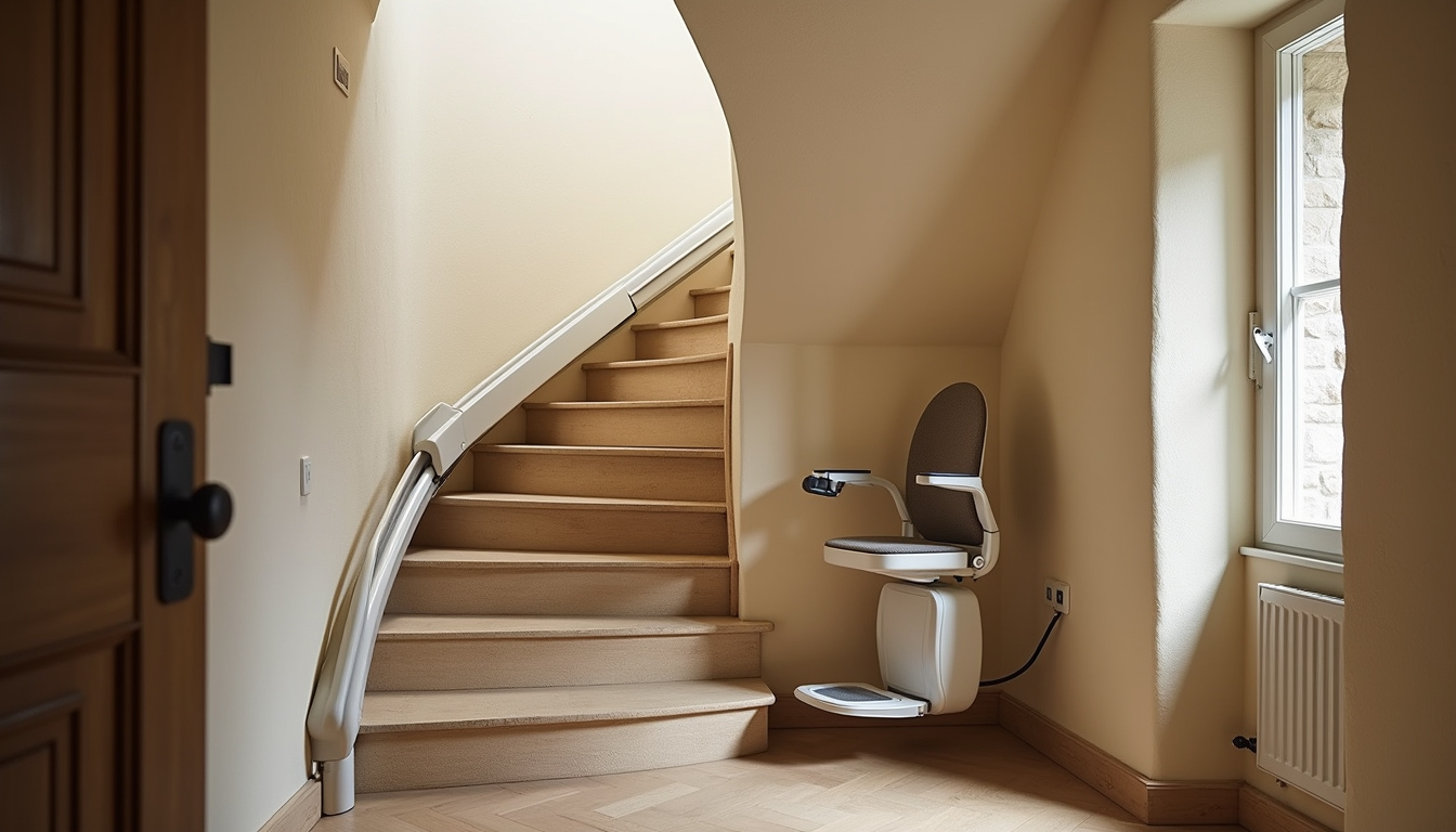 Installer un monte-escalier à Évian-les-Bains en 2026 : prix et aides