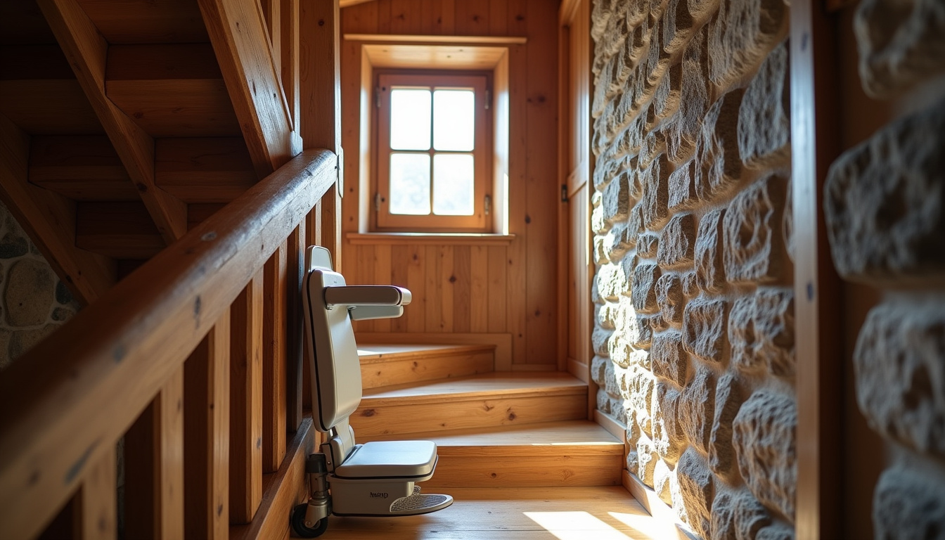Faire installer un monte-escalier à Sallanches en 2026 : conseils et aides